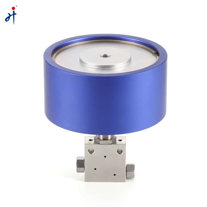 60000psi 1/4′′ SS316 Ultra High Pressure Needle Valve with Actuator - Imagen 4