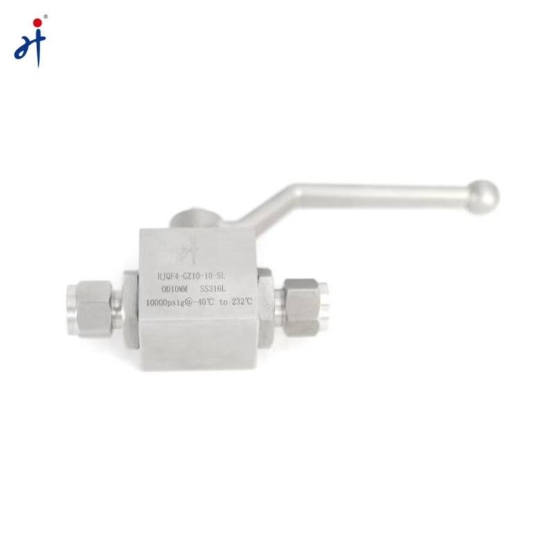 High Pressure Hydraulic Ball Valve(Tube fitting) - Image 4