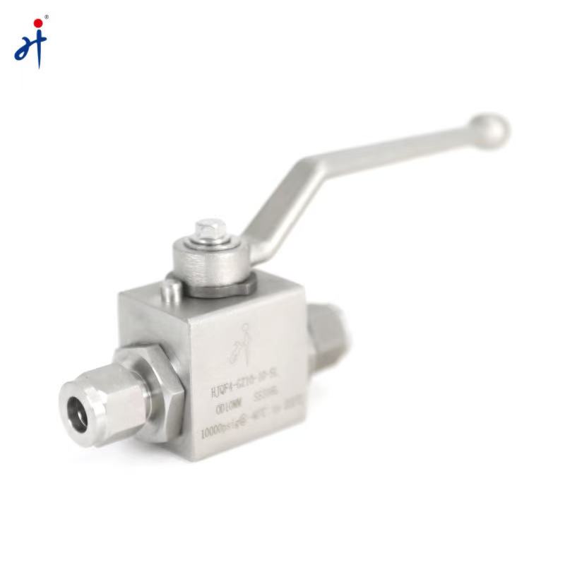 High Pressure Hydraulic Ball Valve(Tube fitting) - Image 2