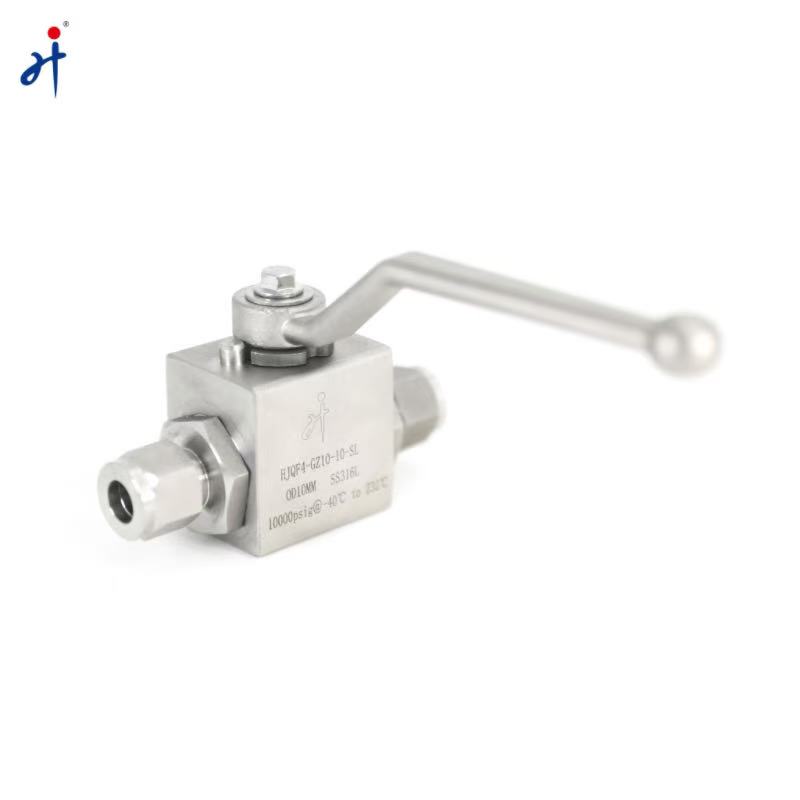 High Pressure Hydraulic Ball Valve(Tube fitting)