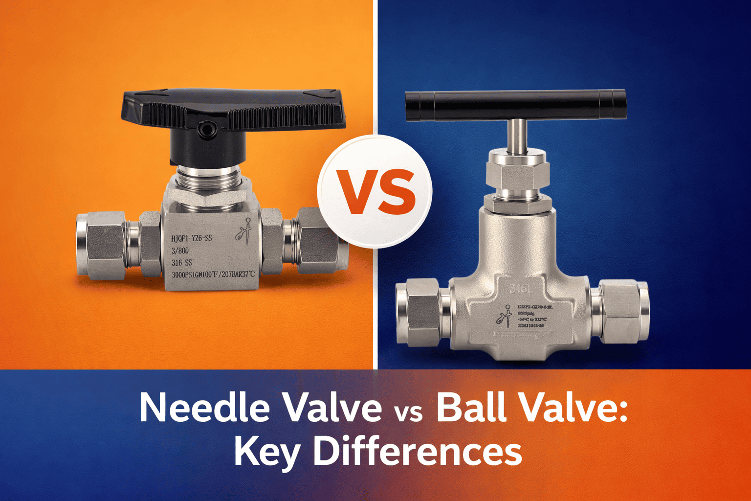 Needle Valve vs Ball Valve