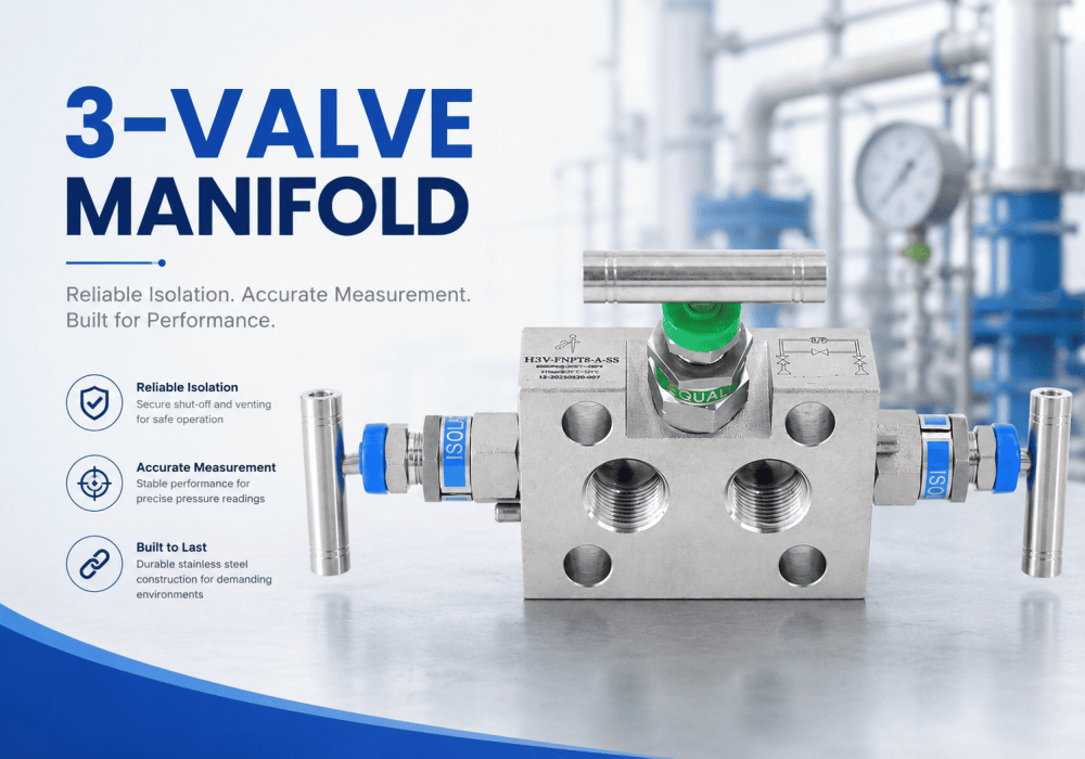 3-Valve Manifold