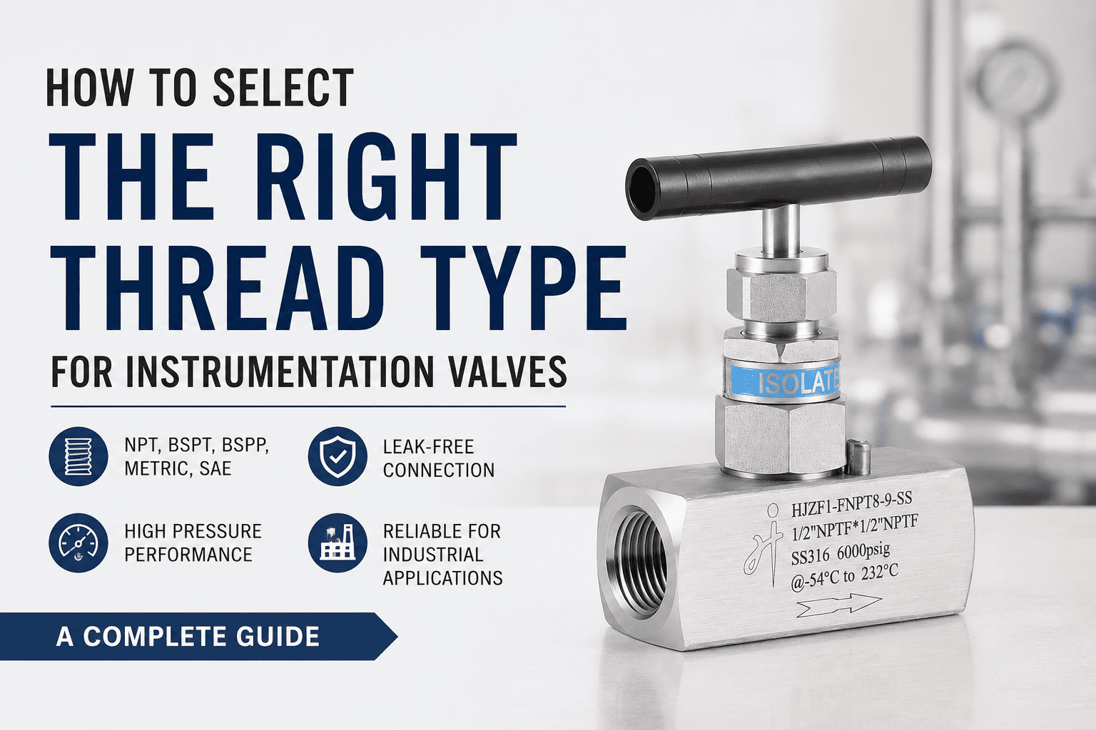 Instrumentation Valves