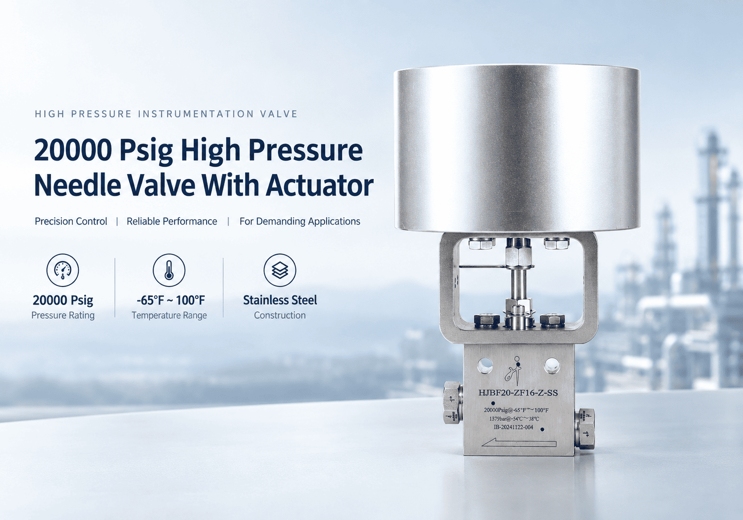 Needle Valve With Actuator