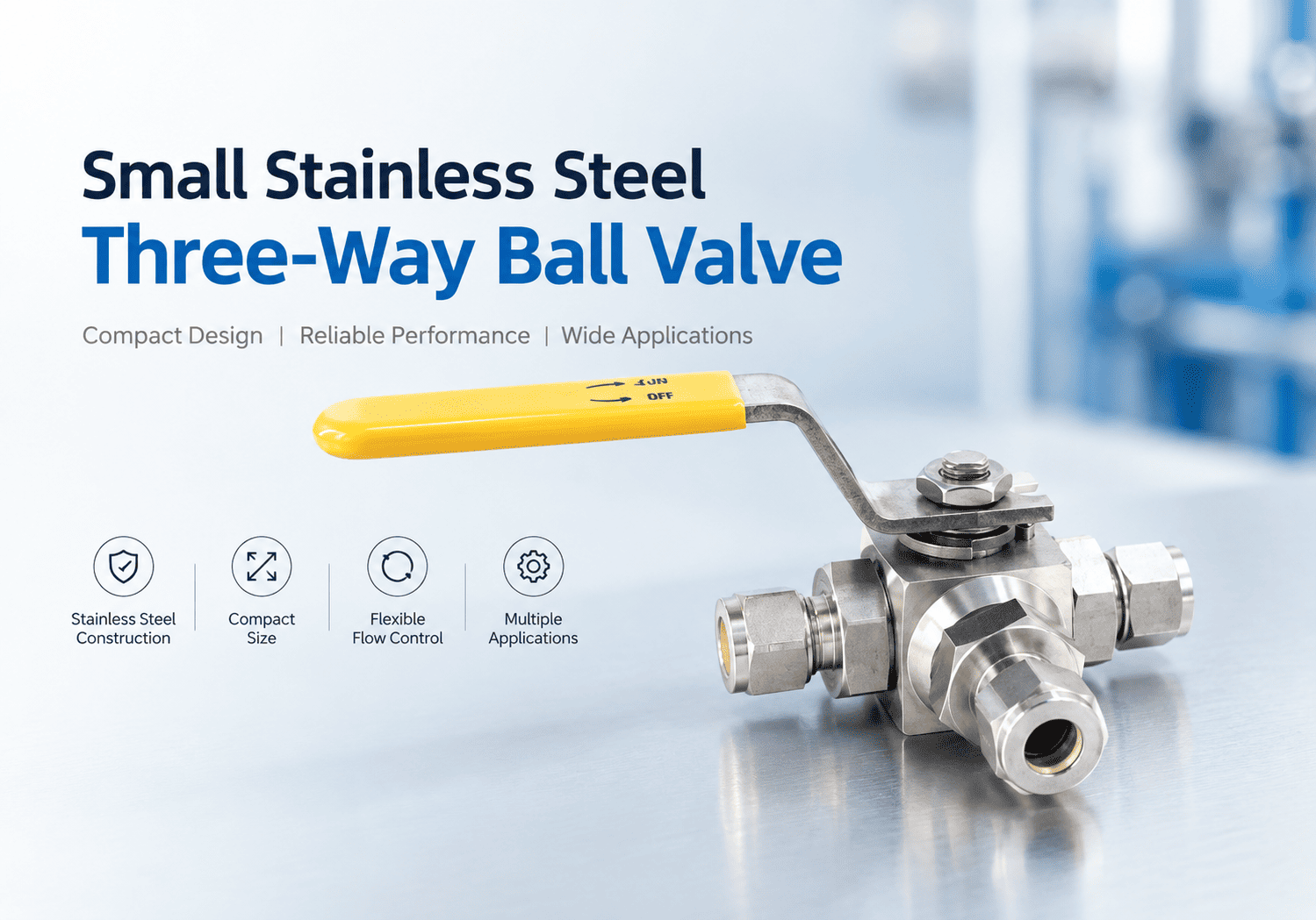 Three-Way Ball Valve
